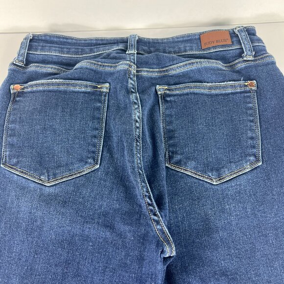 Judy Blue Jeans Womens 31x27* Road Trip High Rise Skinny Front Seam Denim Tag 29 - Picture 10 of 16